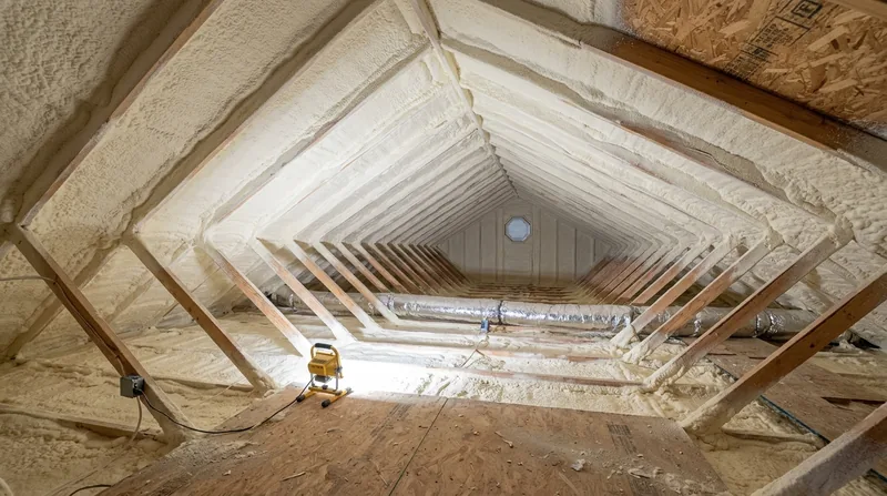 Attic Spray Foam Insulation St. Louis