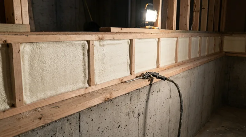 Rim Joist & Band Joist Spray Foam St. Louis