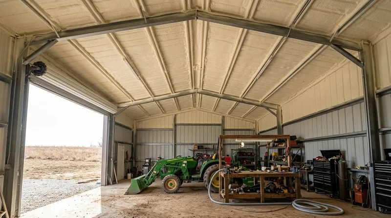 Metal Building & Barndominium Spray Foam St. Louis